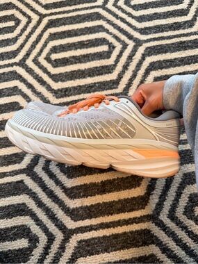 Hoka One One Bondi 7 Harbor Mist/Sharkskin Size 9
